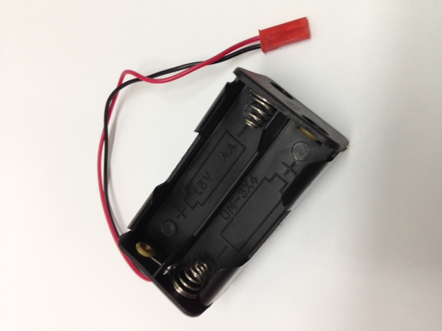 (image for) 4 AA Battery Holder w/ BEC Connector - Click Image to Close