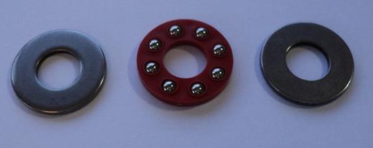 (image for) 1/4 Inch Thrust Bearing Set - Click Image to Close
