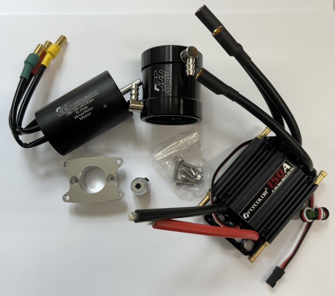 (image for) Outboard Conversion Set- Nitro to Electric