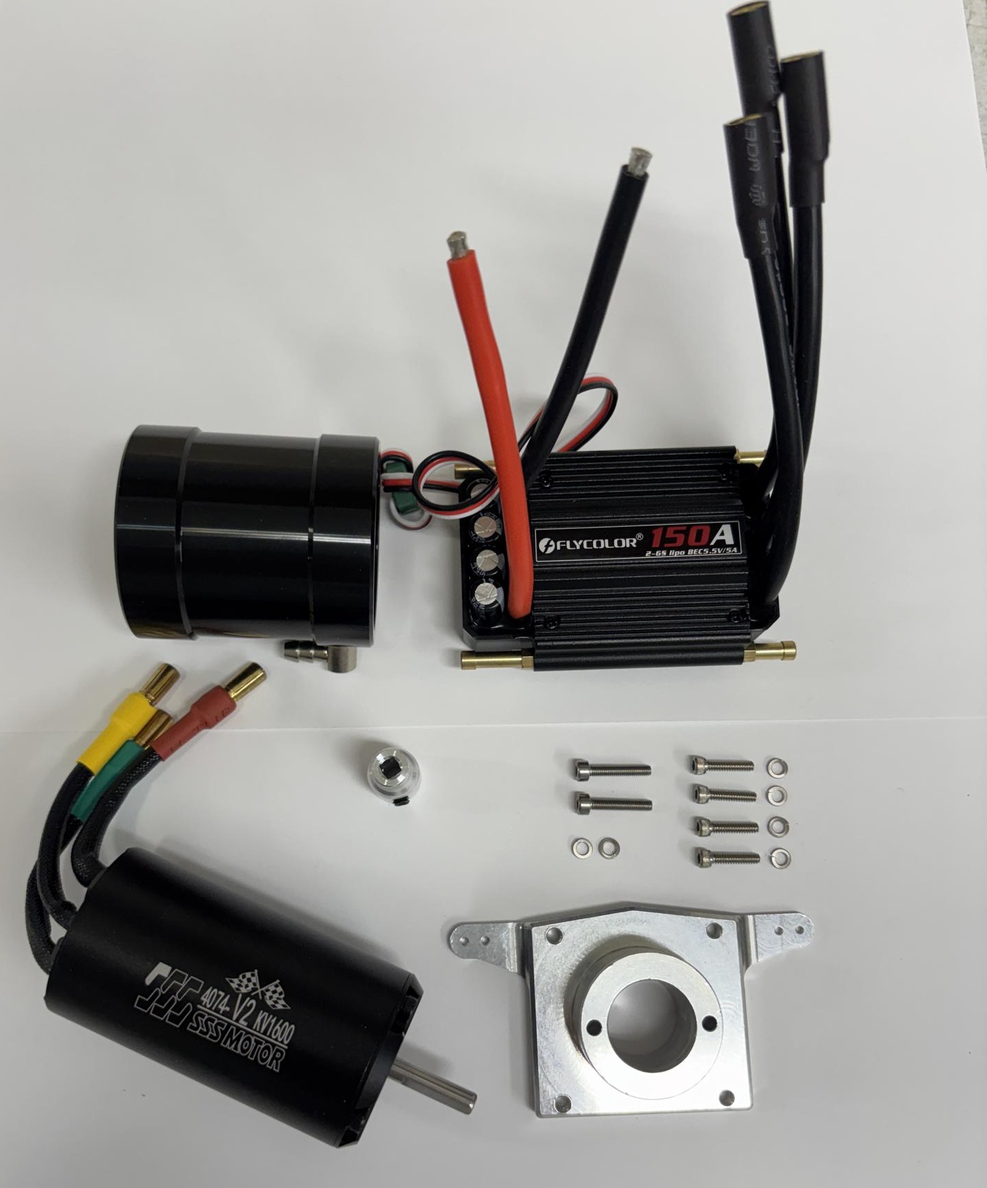 (image for) Outboard Conversion Set- 7.5-11cc Nitro to Electric