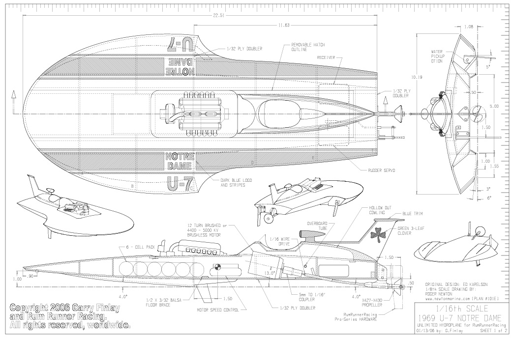 (image for) Notre Dame 1/12 Plans